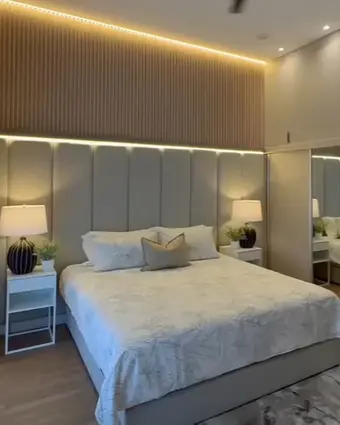 modern minimal bedroom