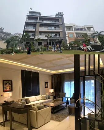 modern house exterior & interior design