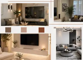 Modern Living Room Setup Services In Karala